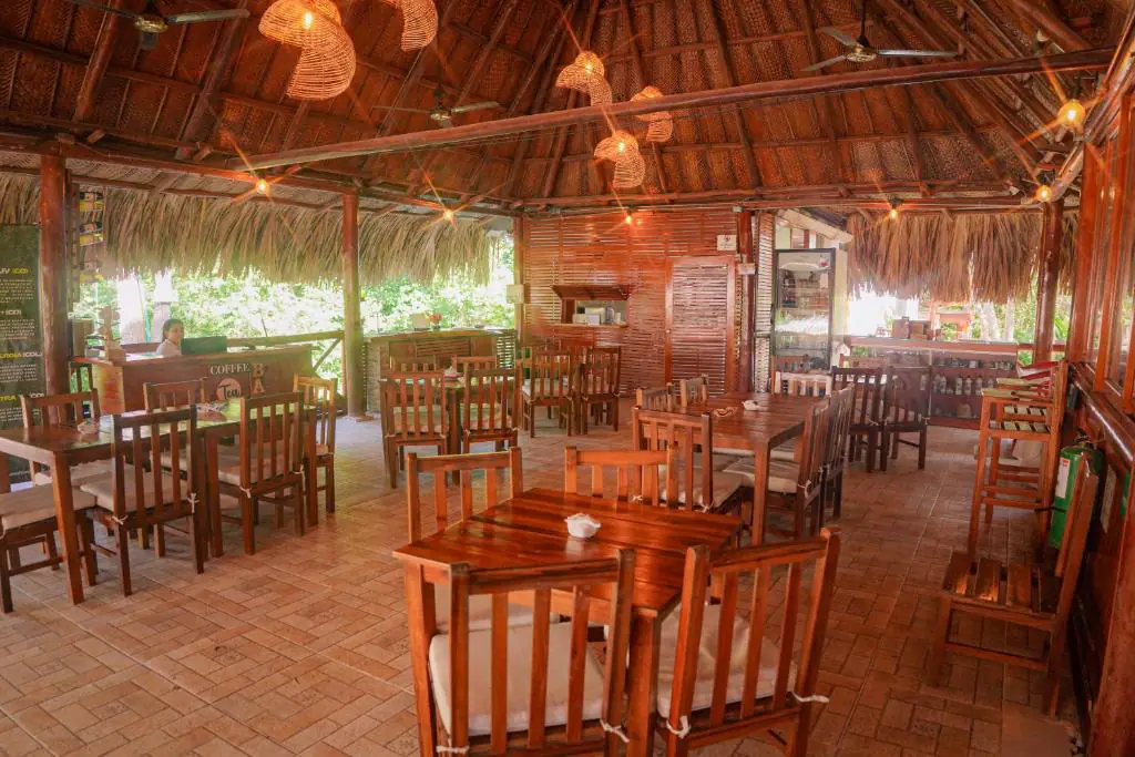 comedor ecohotel yachay tayrona