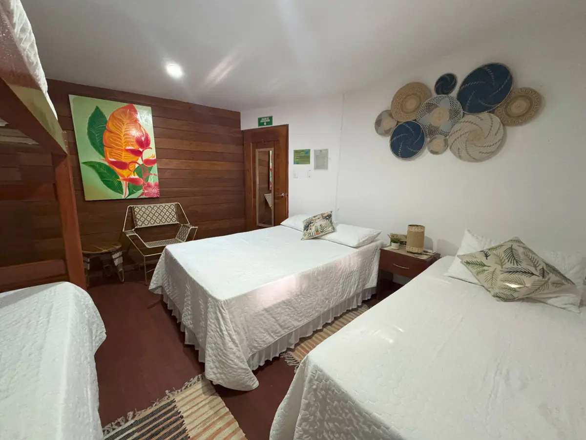 habitacion doble hotel yachay tayrona