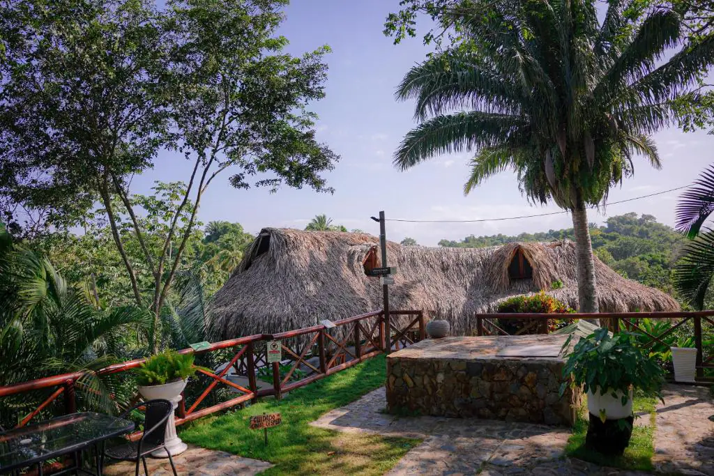 vista superiorecohotel yachay tayrona